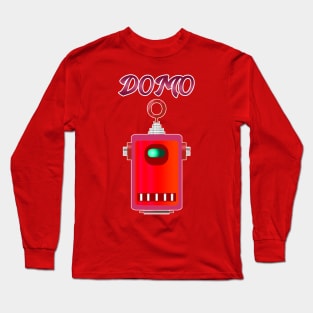 Domo Robot 2 (Red) Long Sleeve T-Shirt
